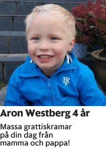 Massa grattiskramar på din dag från mamma och pappa!
Borås Tidning

Publiceringsdag: 20221119
Uppdaterad: 2022-11-01 14:03:30